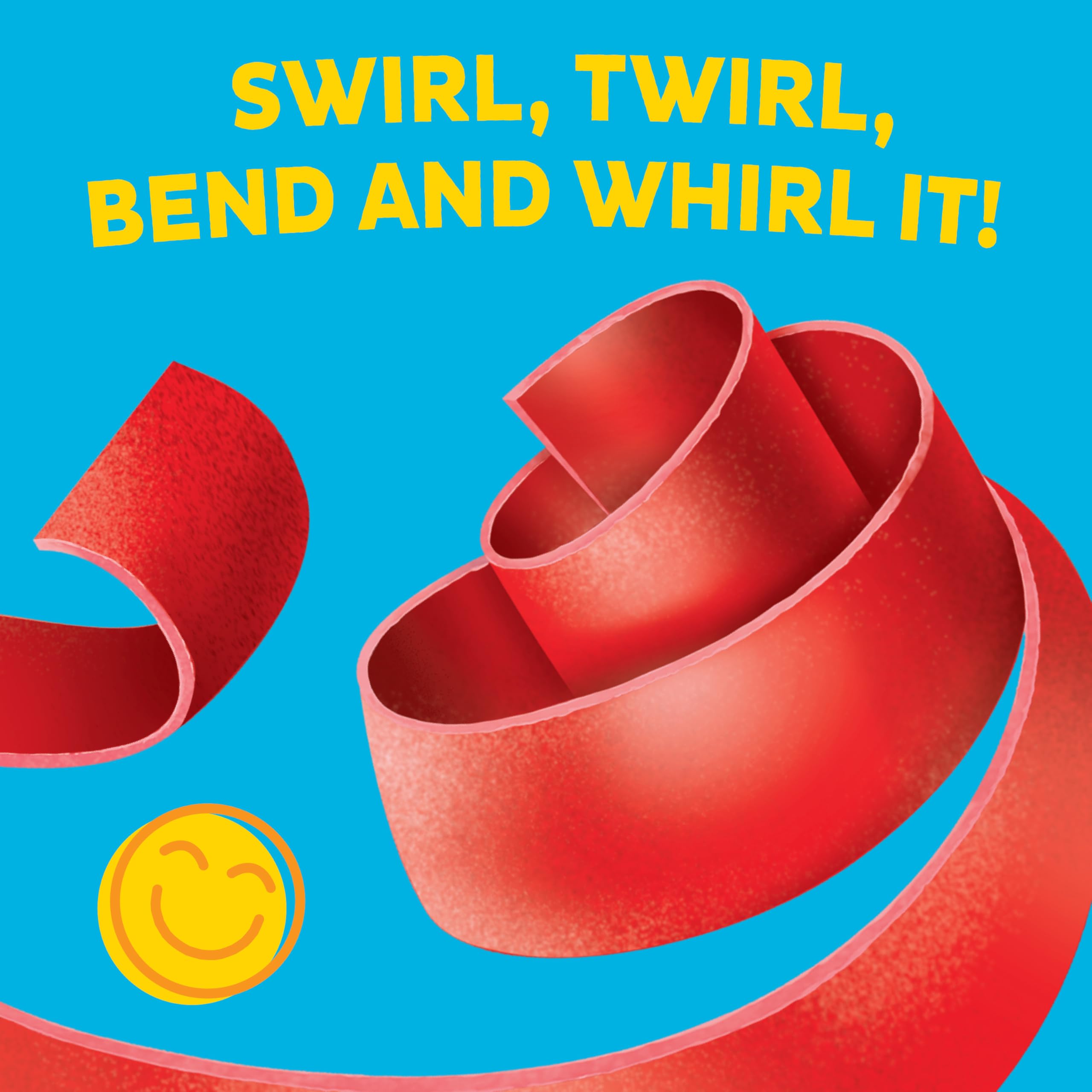Annie's Organic Fruit Tape Swirly Strawberry - Non-GMO, USDA Organic Fruit Snacks, 6 Rolls (4.5 oz) - Healthy Kids Snack for Lunch Boxes, School, Travel & On-the-Go