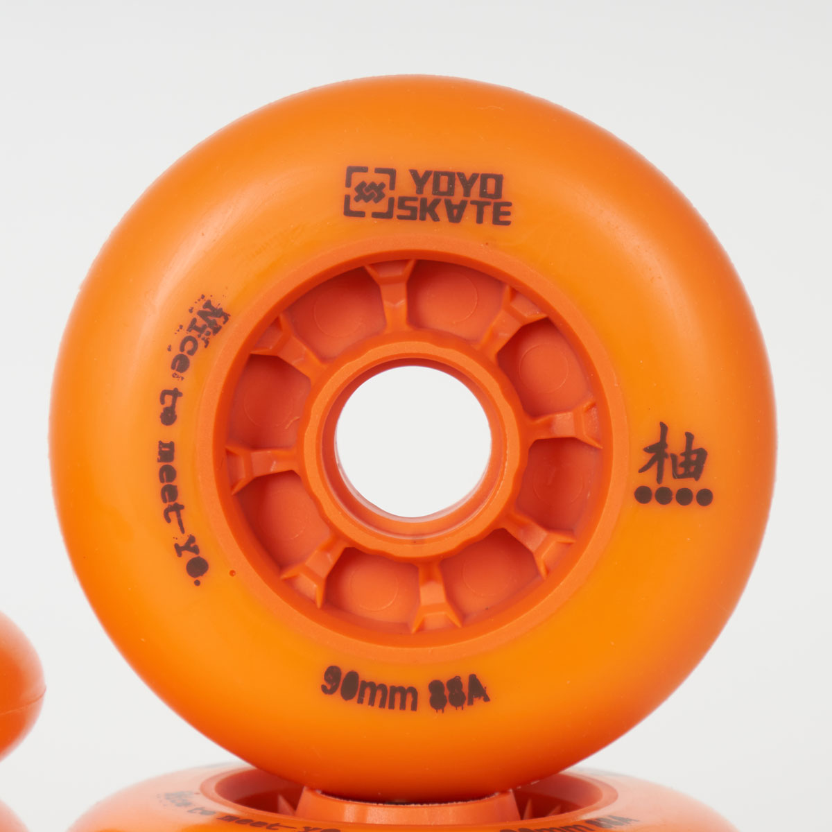 Meetyo YOYO Skate 90mm Wheels - 8 Pack Set for Smooth and Fast Roller Skating, Outdoor & Indoor Use