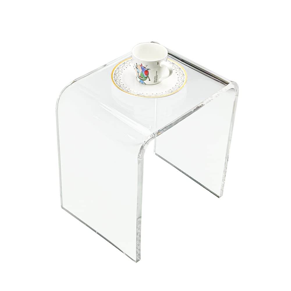 VDGPWA Modern Acrylic End Table - 18