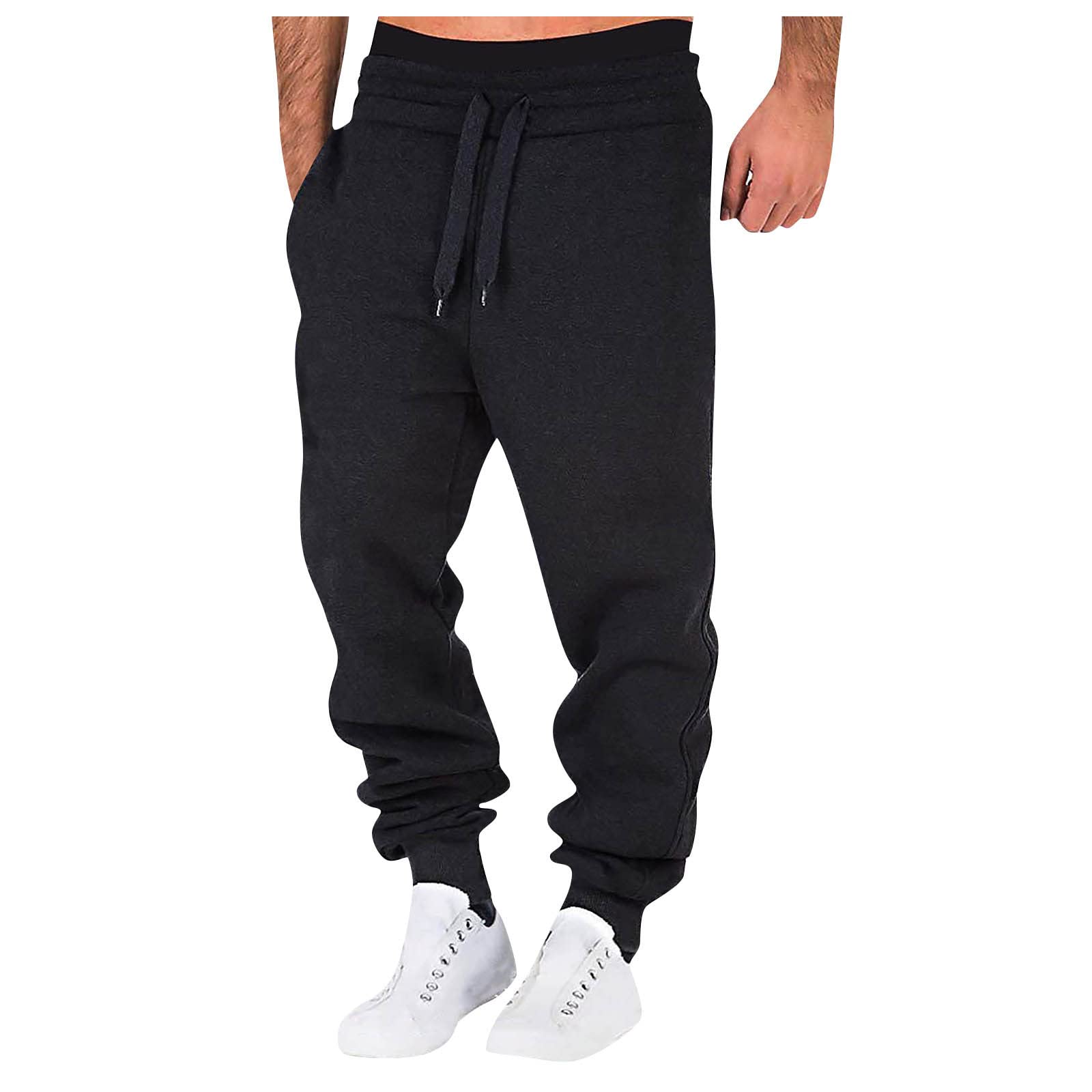 Men's Fleece Lined Tactical Hiking Pants - Military Outdoor Cargo Pants with Lightweight Jogger Design for Casual Work & Outdoor Adventures | Perfect for Hiking, Camping, and Winter Activities