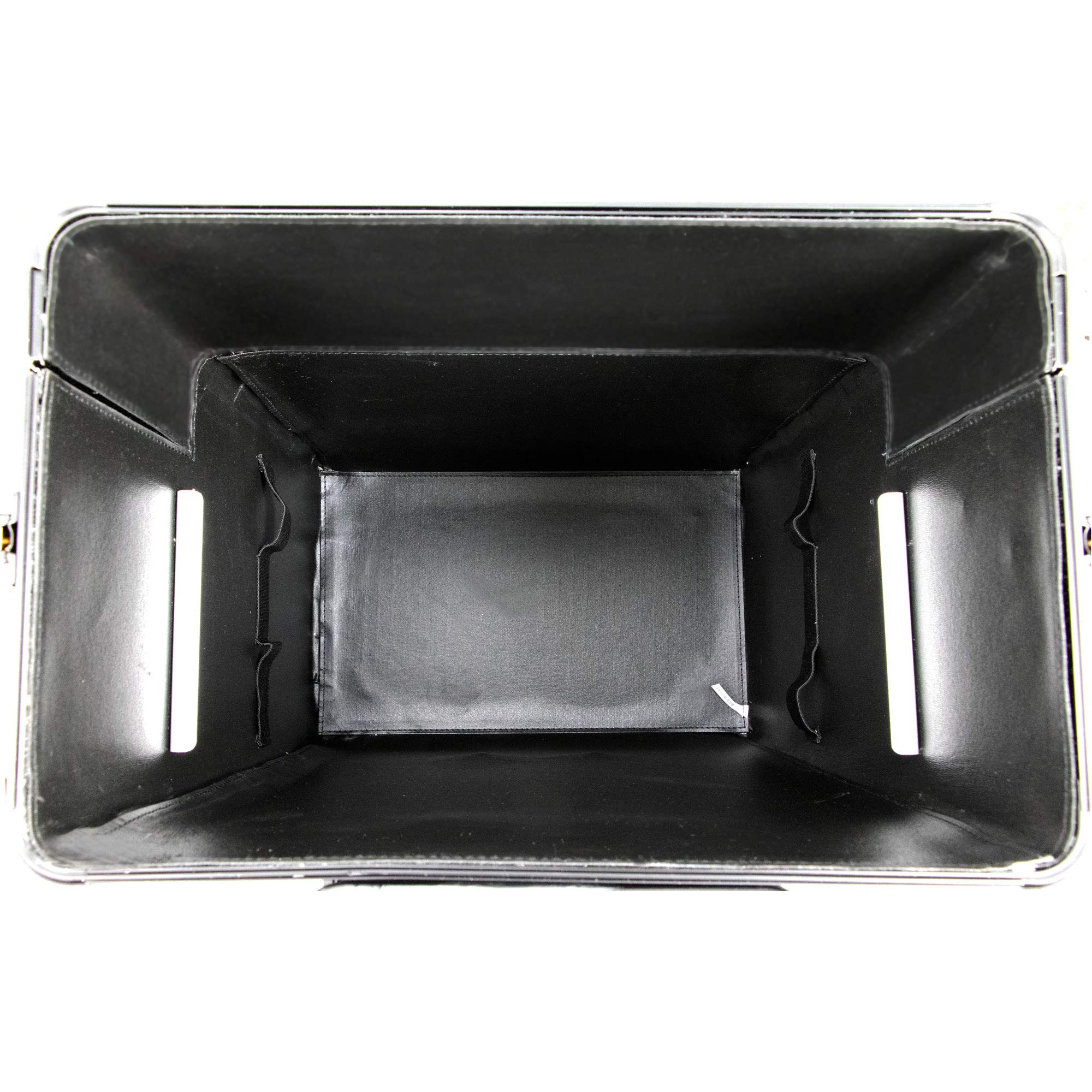 Ver Beauty 3-in-1 Professional Rolling Makeup Case - 4 Removable Wheels, Extendable Trays with Dividers & Mirror - Aluminum Art Craft & Tattoo Organizer for Artists, Salon, Travel & Mobile Beauty Services