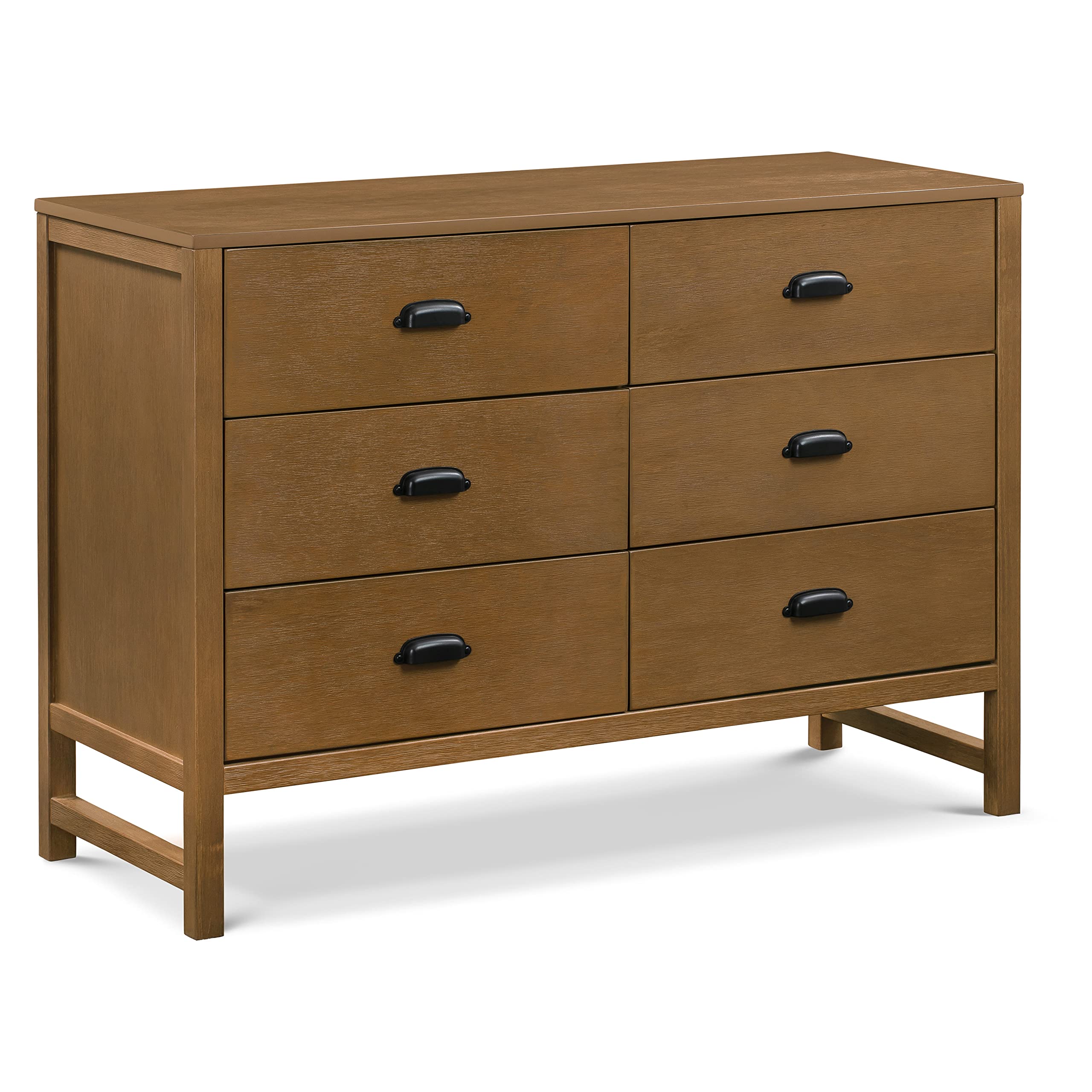 DaVinci Fairway 6-Drawer Solid Wood Dresser - Sturdy Bedroom Storage Furniture for Master Bedroom, Guest Room & Nursery Organization