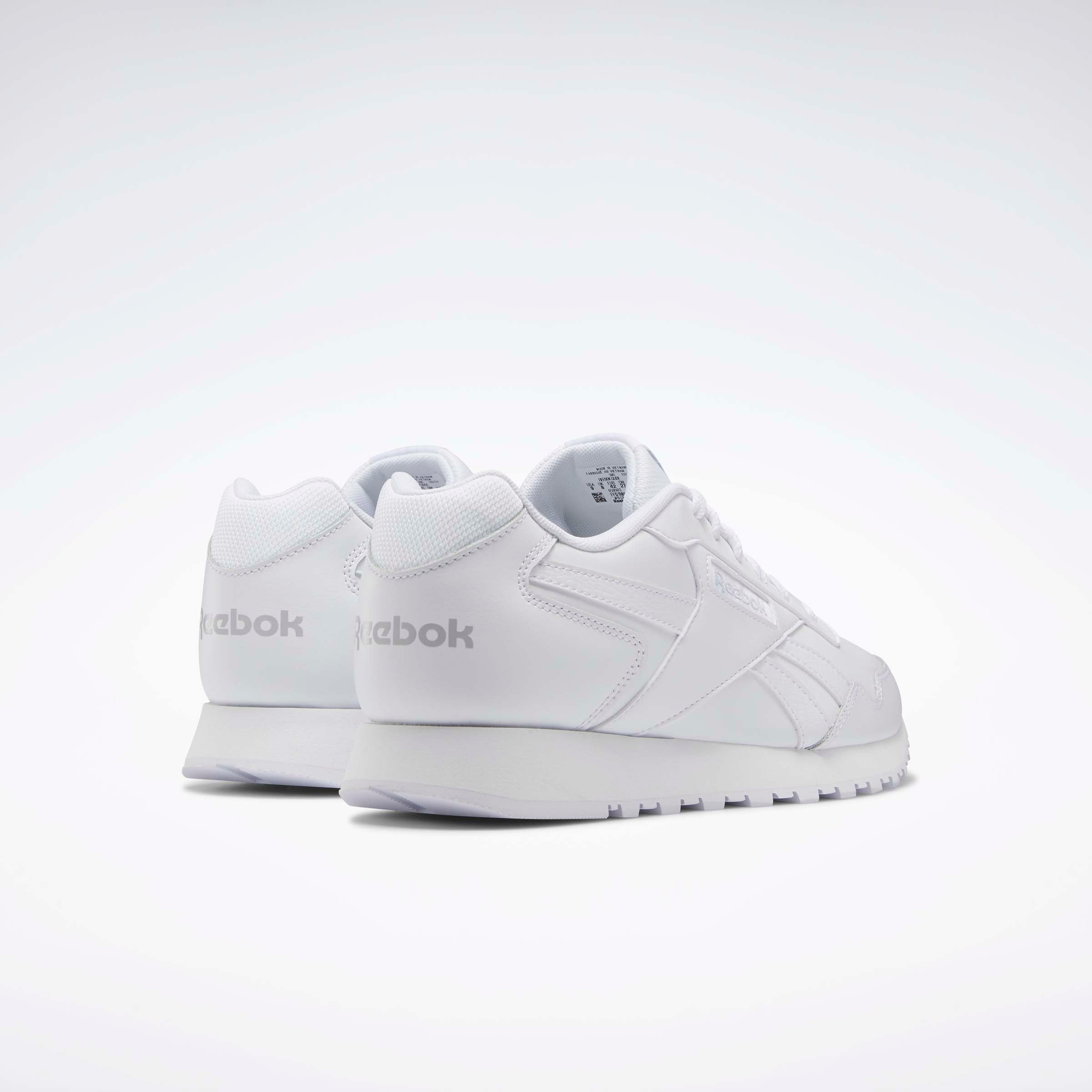 Reebok Glide Running Shoes for Men - White/Cold Grey 2/White | Lightweight Cushioned Sneakers for Jogging, Gym & Everyday Wear