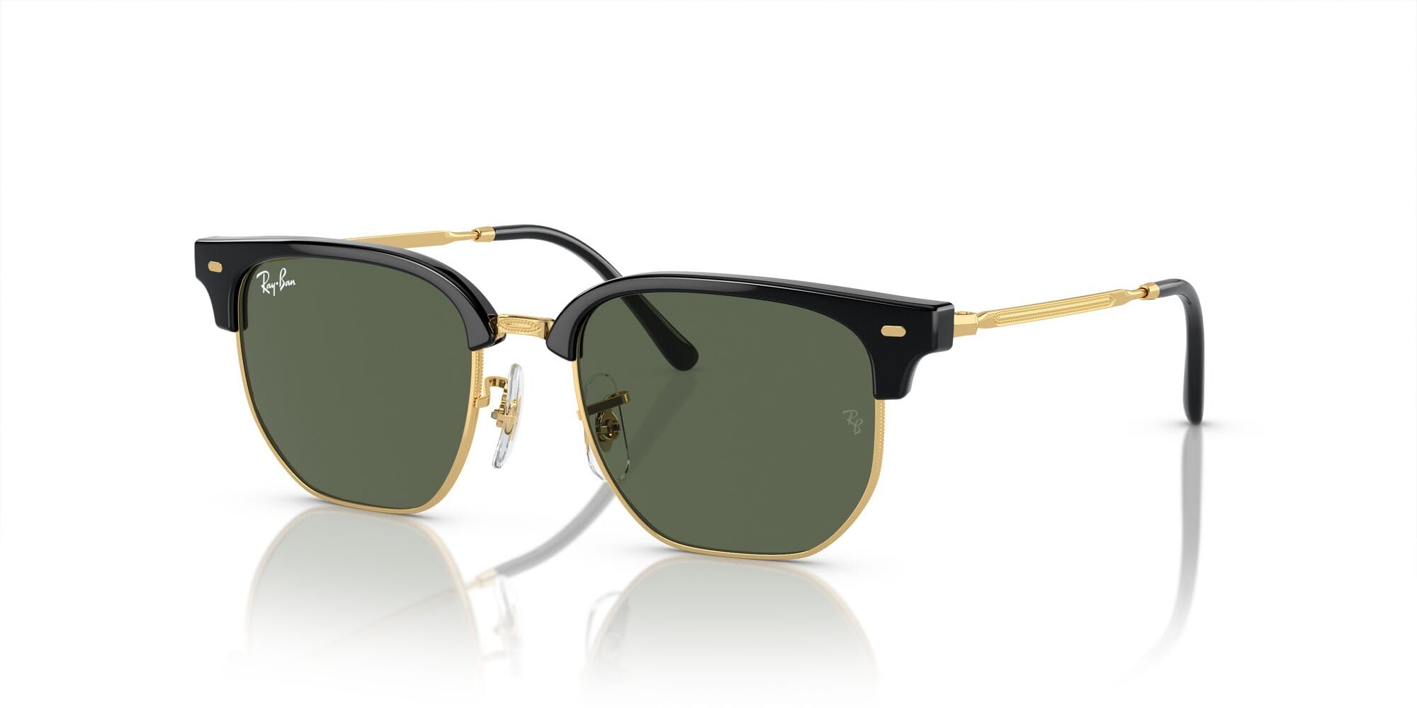 Ray-Ban Kids' RJ9116S New Clubmaster Square Sunglasses - UV Protection, Lightweight & Durable Frames for Boys & Girls - Perfect for Outdoor Play, Beach & Sports Activities