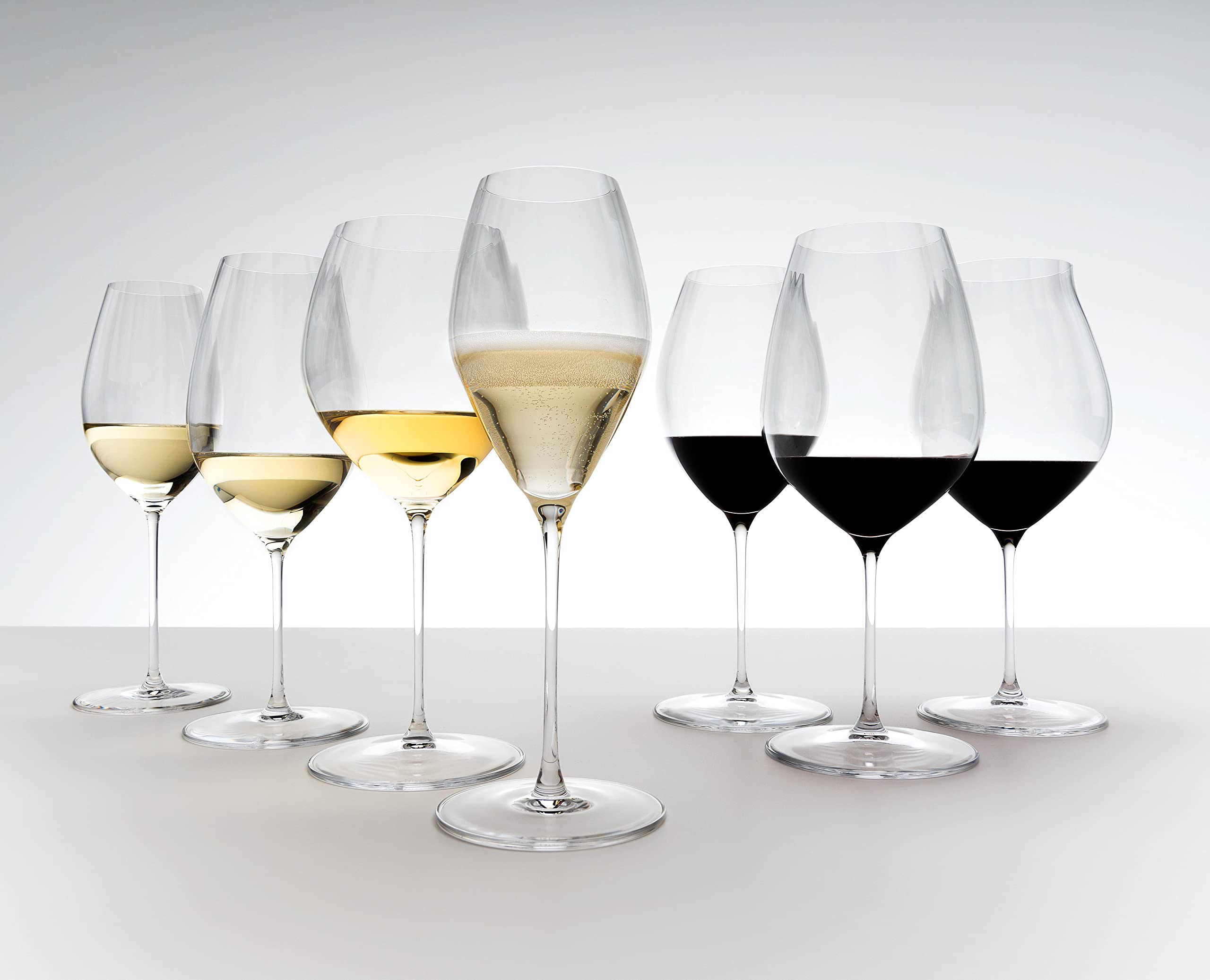 Premium Riedel Performance Wine Glasses Set of 4 - Crystal Clear Stemware for Red & White Wine Tasting, Dinner Parties & Gift Giving