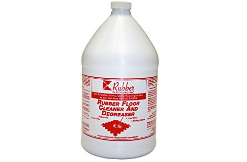 IncStores Rubber Floor Cleaner 4 Gallons - Heavy-Duty Commercial & Industrial Floor Cleaning Solution for Warehouses, Garages, and Gym Floors
