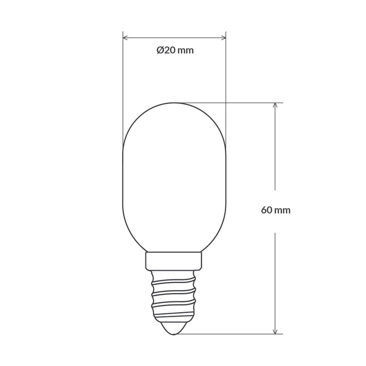 1W Pilot SES Dimmable LED Bulb 2200K Warm White - Perfect for Bedroom, Living Room, and Cozy Lighting Ambiance