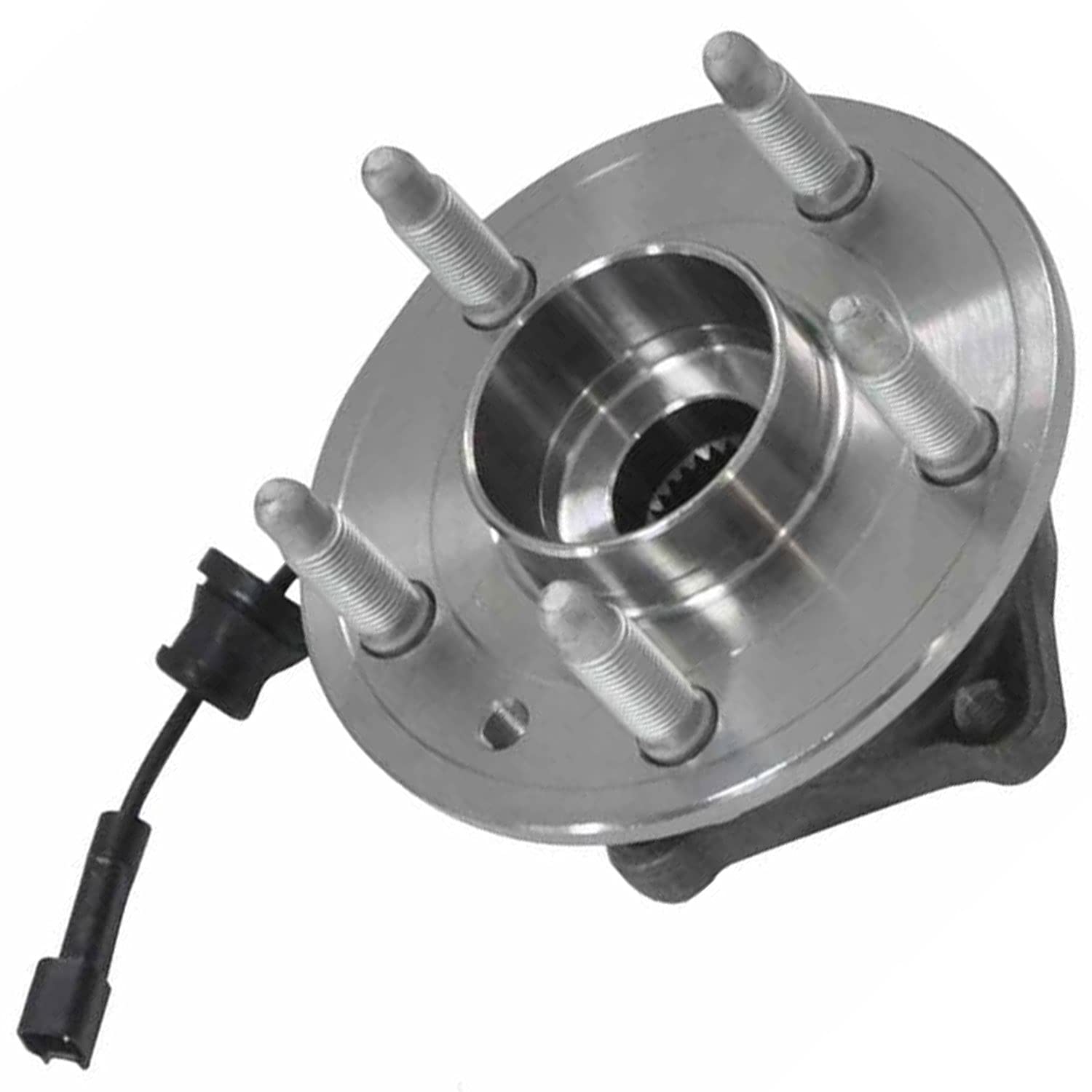 512440 Rear Wheel Bearing and Hub Assembly 5-Lug w/ABS - Replacement for 2010-2017 Chevy Equinox & GMC Terrain - 2-Piece Set - Perfect for DIY Repairs & Smooth Ride Maintenance