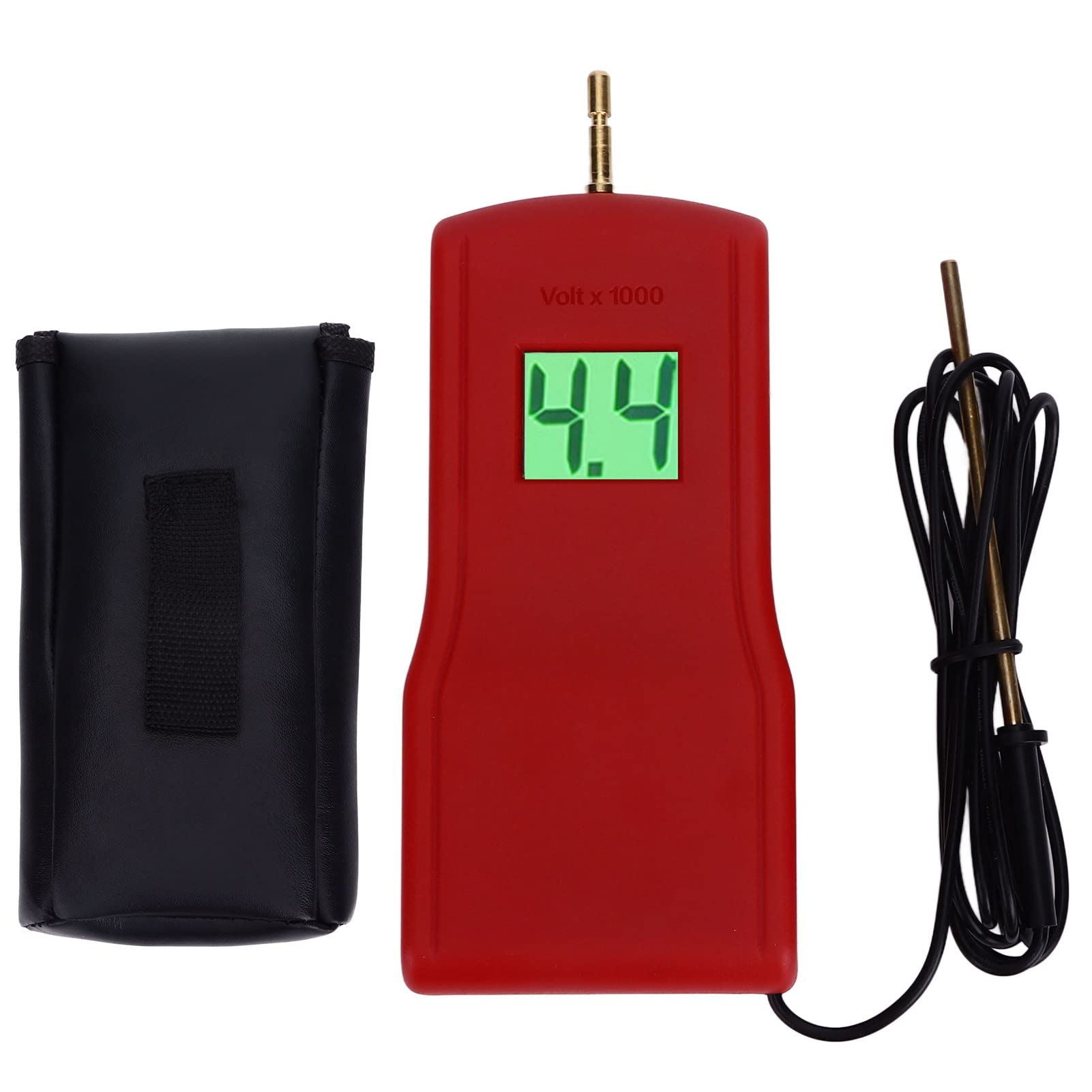 Haofy 15KV Electric Fence Tester with LCD Screen - High Voltage Detector for Farm & Livestock Fencing - Portable Electric Fence Voltage Meter for Agricultural, Ranch & Security Applications