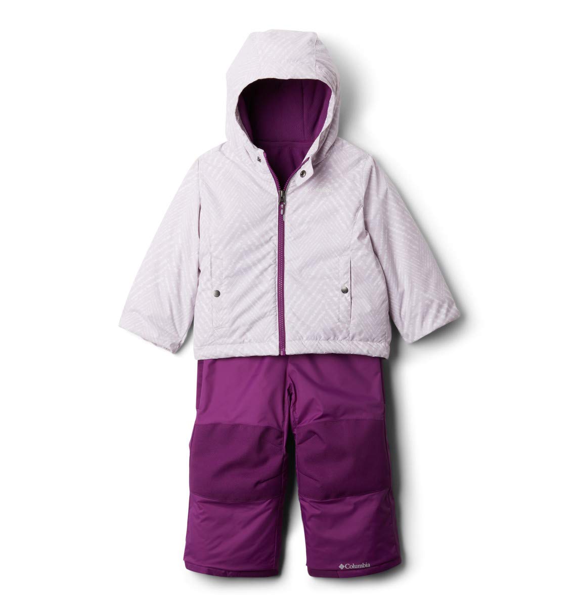 Columbia Baby Girls & Unisex Child Frosty Slope Snowsuit Set - Warm Winter Jacket & Snow Pants for Toddler Outdoor Play & Skiing