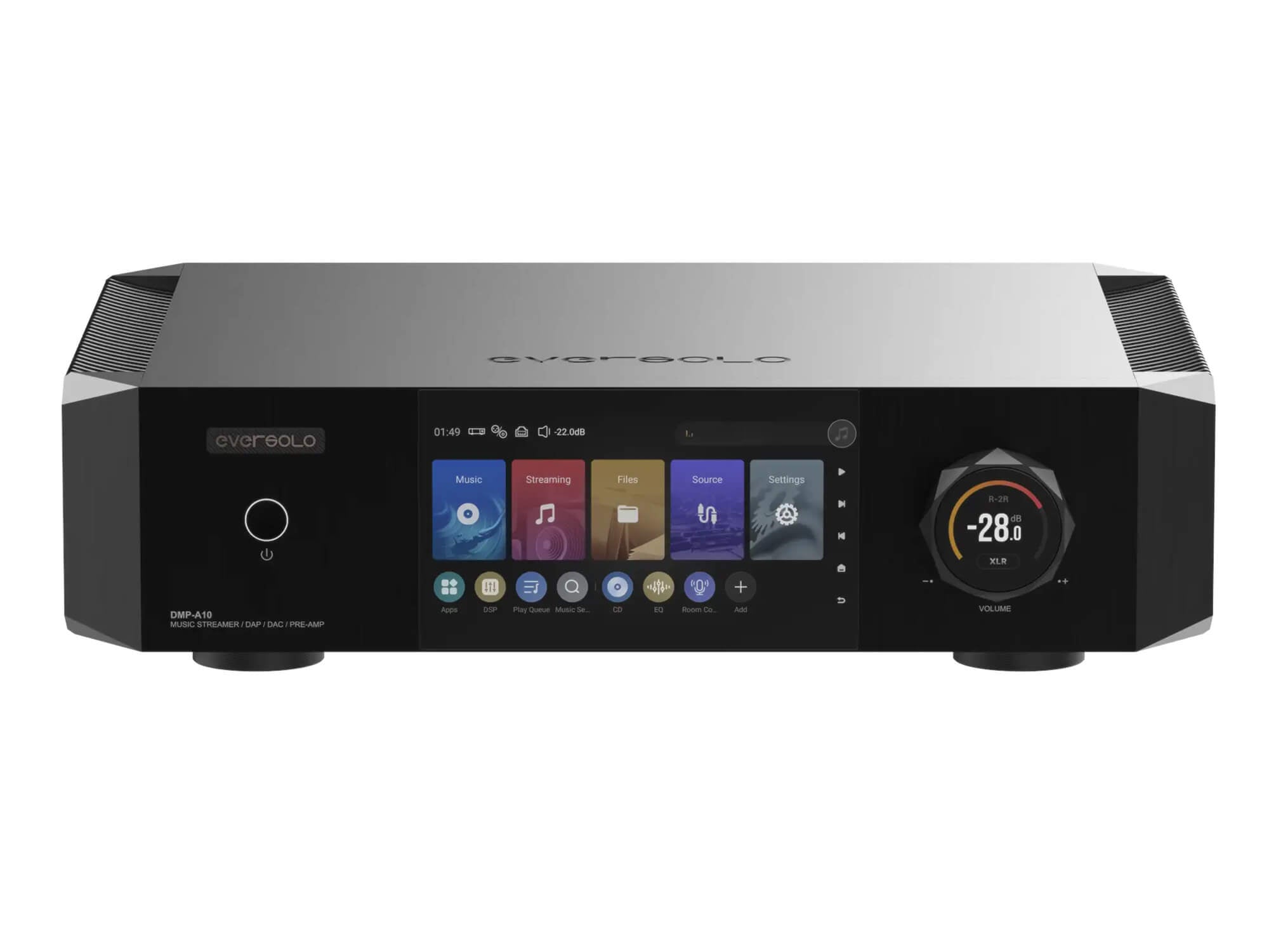 Eversolo DMP A10 High-Resolution Digital Music Player - Stream Hi-Fi Audio, Support FLAC/DSD, Perfect for Home Theater & Audiophile Listening