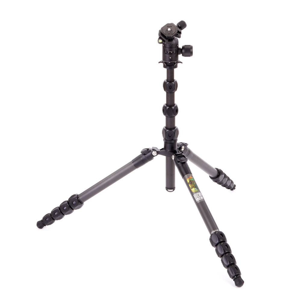 Legends Bucky Carbon Fiber Tripod System with AirHed VU Attachment - Professional Camera Support for Photography & Videography - Perfect for Outdoor Shoots, Studio Work, and Travel Filming