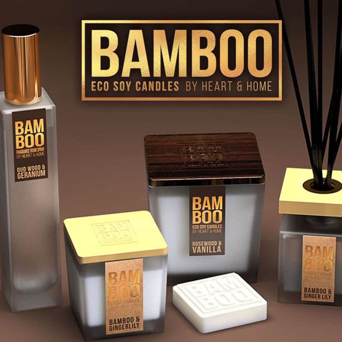 Eco-Friendly Wooden Wax Melts - Rosewood & Vanilla Scented for Home Aromatherapy and Relaxation