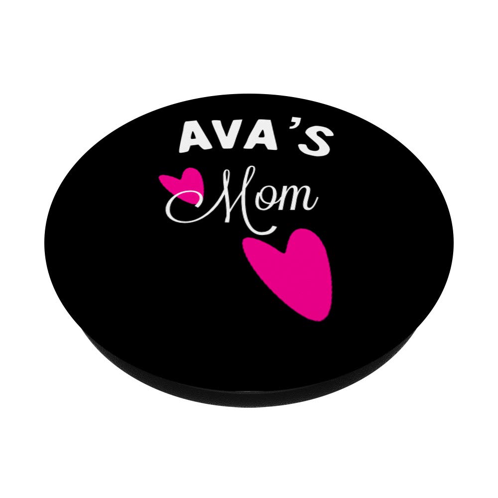 Ava's Mom Pink Hearts - Cute Baby Girl Outfit for Photos, Parties & Special Occasions | Soft & Comfortable Toddler Clothing