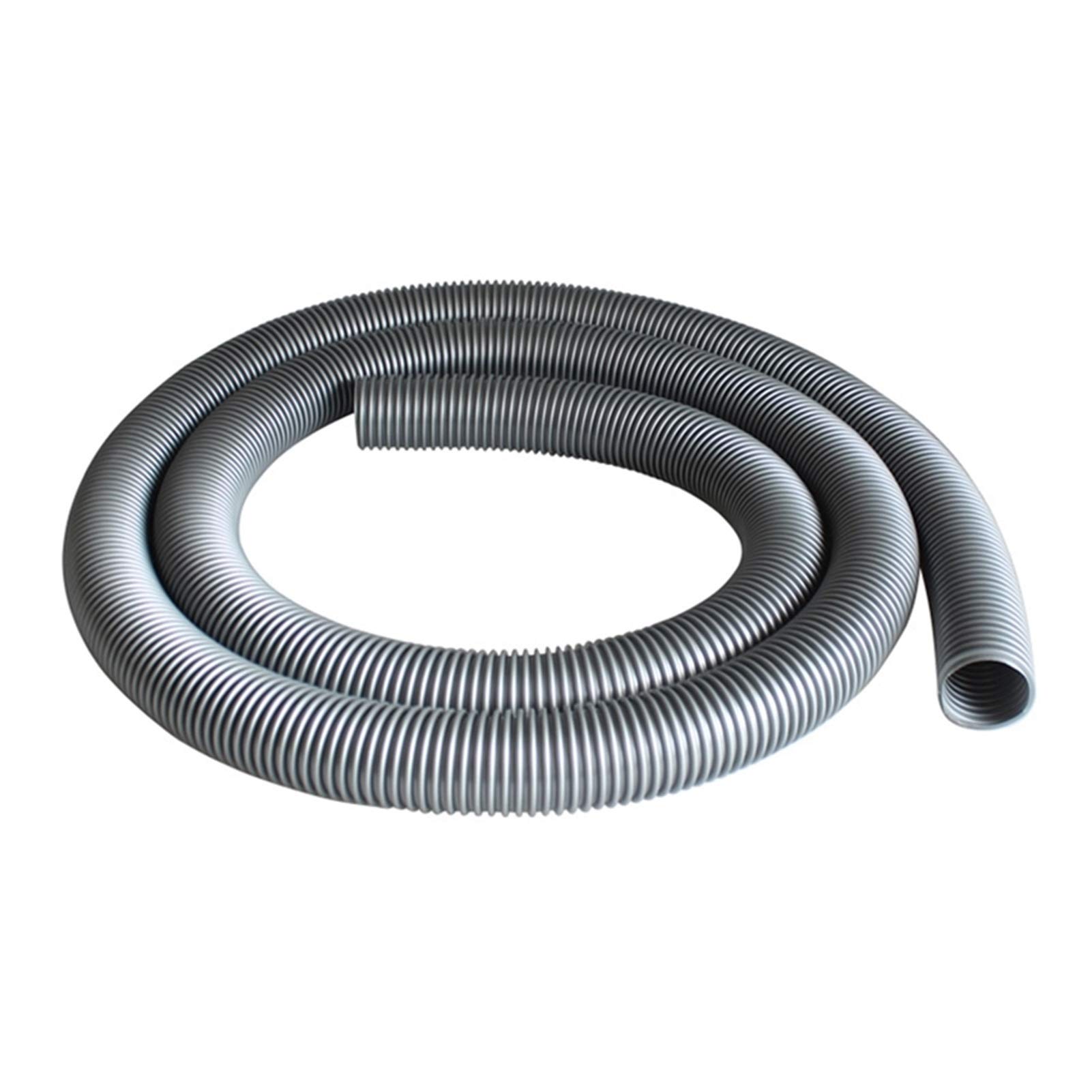 **50mm Industrial Vacuum Cleaner Hose - 5M Heavy Duty Extension Pipe for Water Absorption, Dust & Debris - Durable Threaded Tube for Workshops, Garages & Factories**
