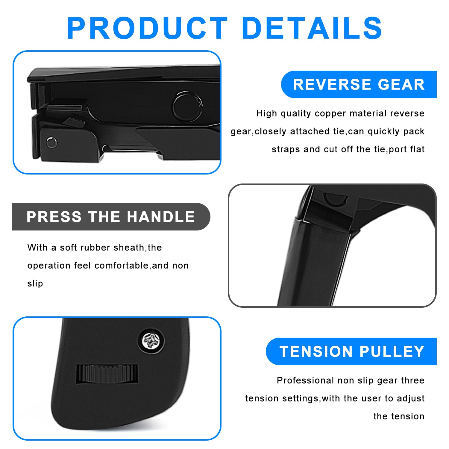 Heavy Duty Cable Tie Gun with Steel Handle - Professional Fastening & Flush Cutting Tool for Nylon Zip Ties | Essential for Electricians, Mechanics & DIY Enthusiasts | Secure Wires, Bundle Cables & Organize Workspace | Perfect for Electrical Wiring, Automotive Repairs, Home Improvement & Industrial Use | Ideal for Garage, Office, Construction Sites & Outdoor Projects | Durable Tool for Wire Management, Pipe Fixing & Home Maintenance