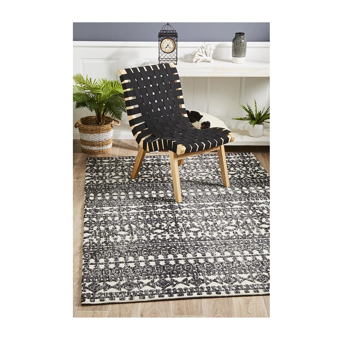 Levi 363 Ivory Area Rug - Soft Plush Shag Carpet for Living Room, Bedroom & Nursery - Non-Slip Floor Mat for Home Decor