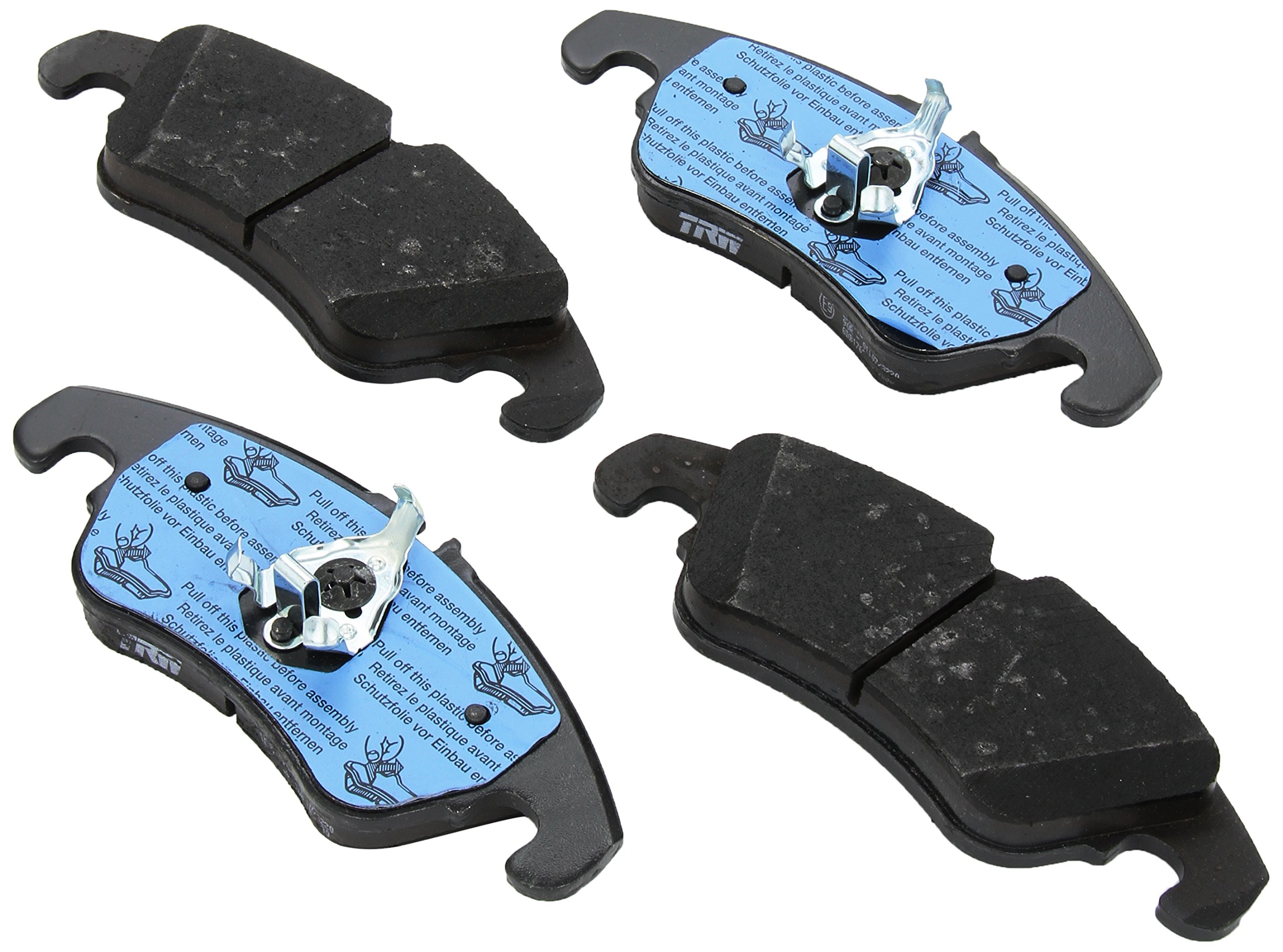 TRW Automotive GDB1768 Premium Brake Pads - High Performance Replacement for Smooth & Quiet Braking - Perfect for Daily Commute, City Driving & Highway Use