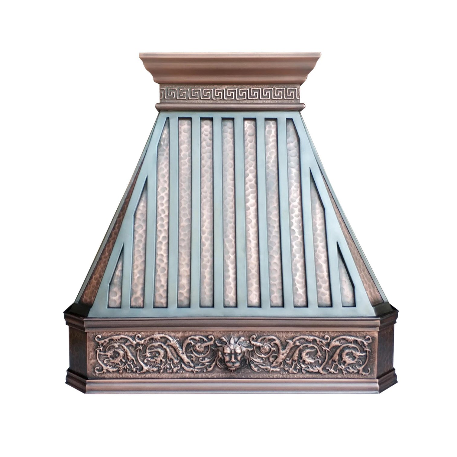 Premium Custom Copper Range Hood for Sabrina - Handcrafted Kitchen Ventilation Hood with Modern Design - Perfect for Farmhouse, Rustic, and Luxury Kitchens