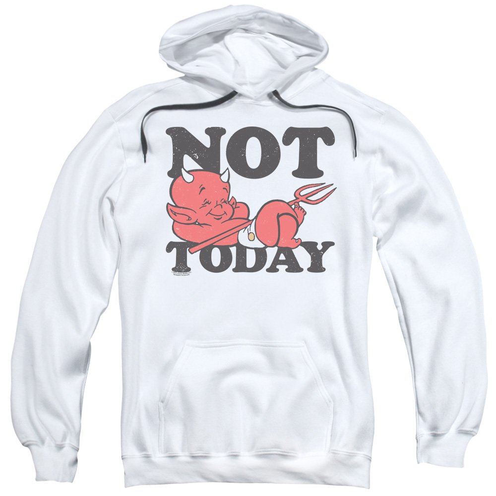Not Today Pullover Hoodie for Men - Soft & Comfortable Cotton Blend Sweatshirt - Perfect for Casual Wear, Gym, and Outdoor Activities