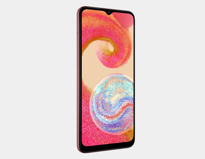 Samsung Galaxy A04 SM-A045F/DS 64GB 4GB RAM Dual SIM Unlocked GSM Smartphone (Copper) - Perfect for Streaming, Gaming & Everyday Use