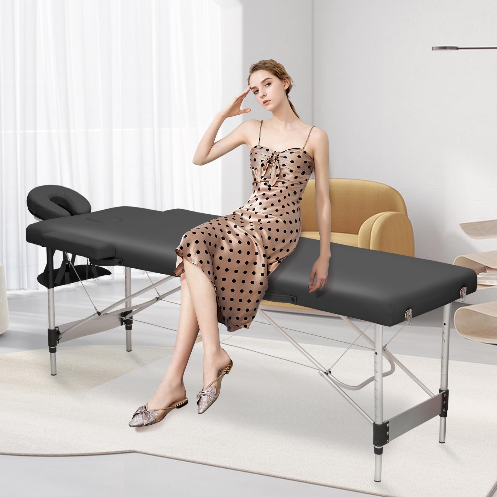 Premium 2-Fold Portable Massage Table 82