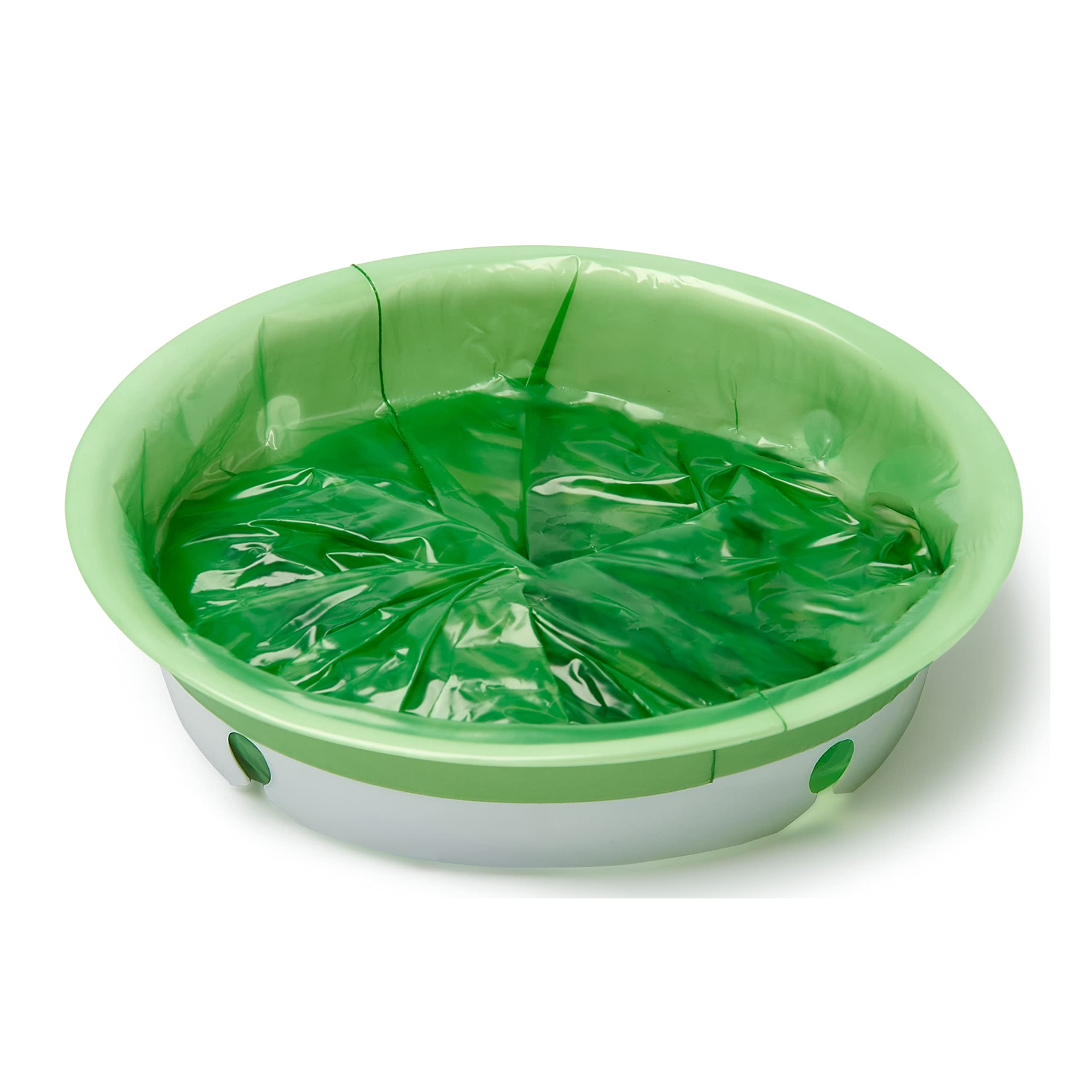 Medline Green Disposable Vomit Bags with Graduated Markings - 144 Count Case for Motion Sickness, Travel & Emergency Use in Cars, Boats, Planes & Urgent Care Facilities