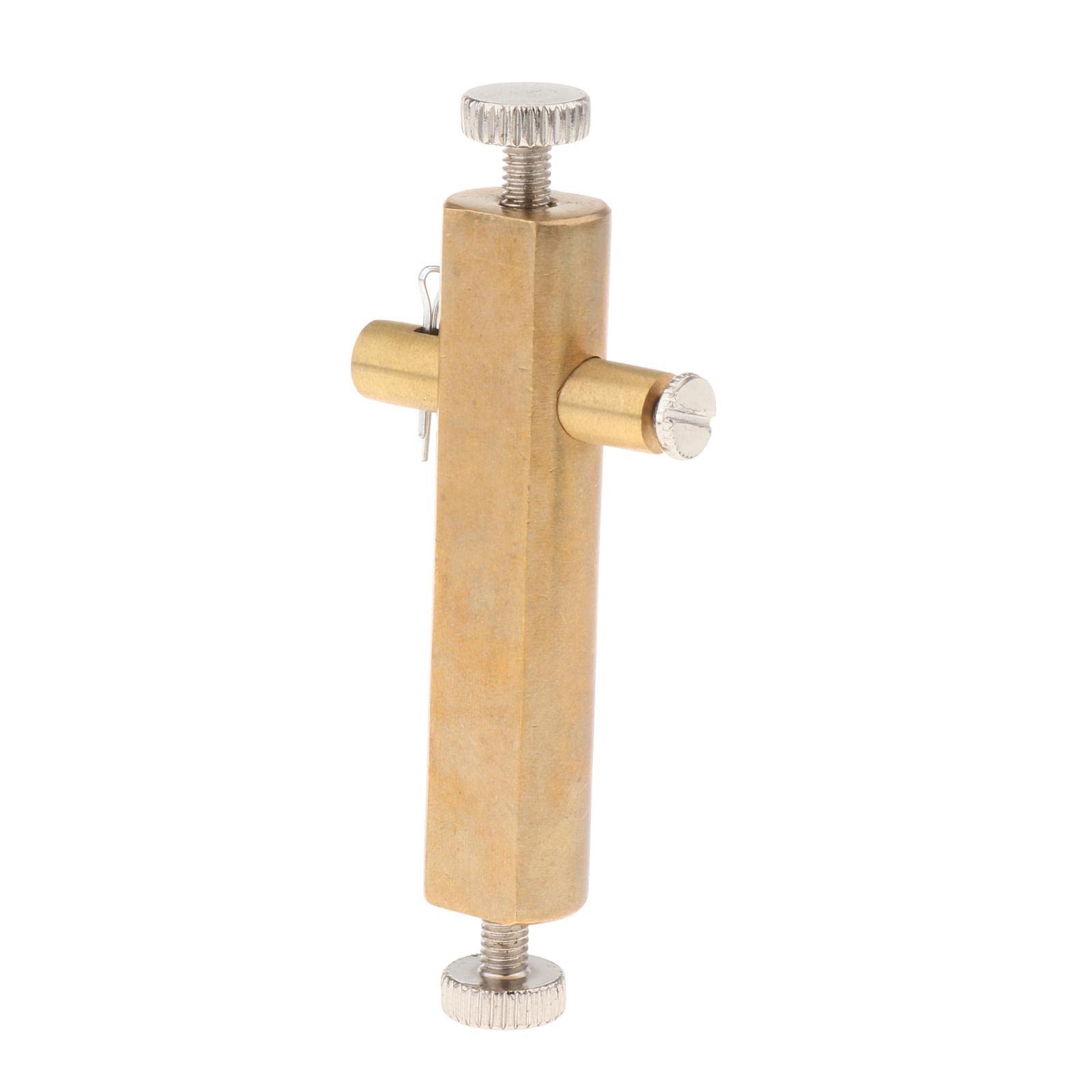 LoveinDIY Brass Purfling Groove Maker - Professional Guitar Inlay Tool for Luthiers & Instrument Repair (Gold) - Perfect for Guitar Building, Violin Making & Woodworking Projects