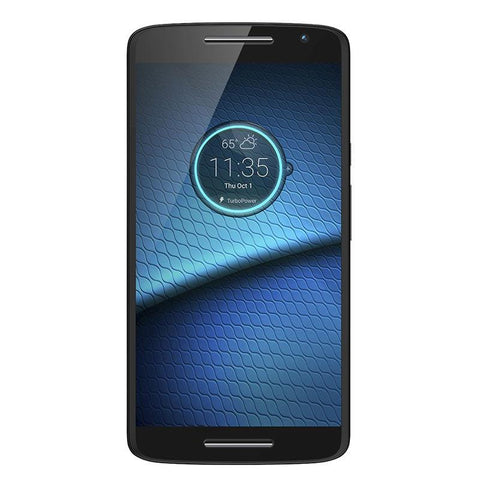 Motorola Droid Maxx 2 4G LTE GSM Unlocked Smartphone - White | Verizon Compatible | Fast Performance for Streaming & Gaming