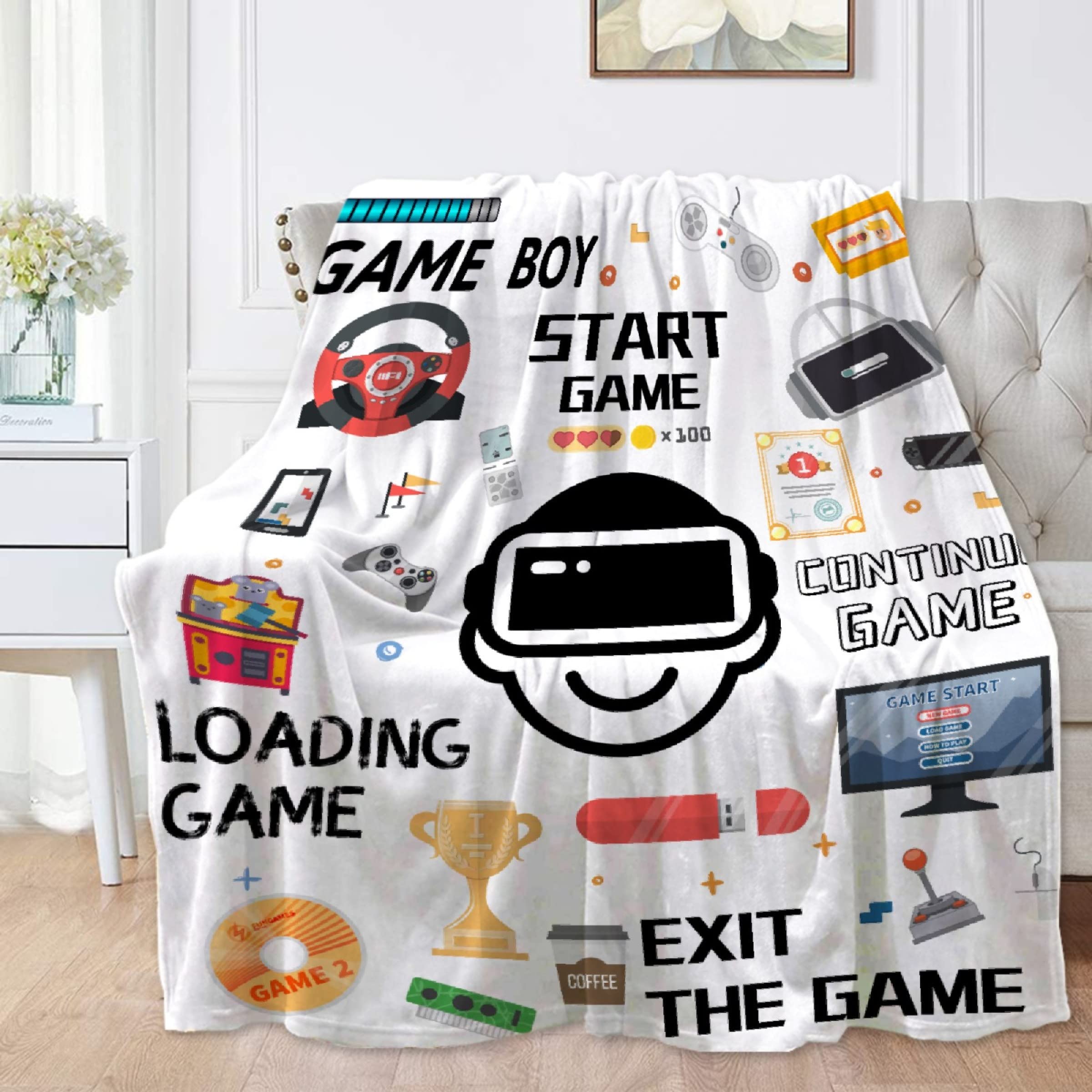 Soft Cozy Gaming Blanket 90