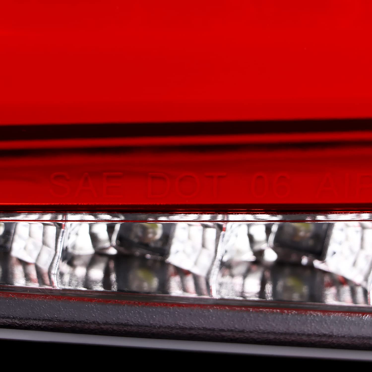 Spec-D Tuning Red Sequential LED Tail Lights with LED Bar for 2008-2011 Subaru Impreza & WRX - Left & Right Pair Assembly - Upgrade Your Car's Rear Style & Safety for Night Driving