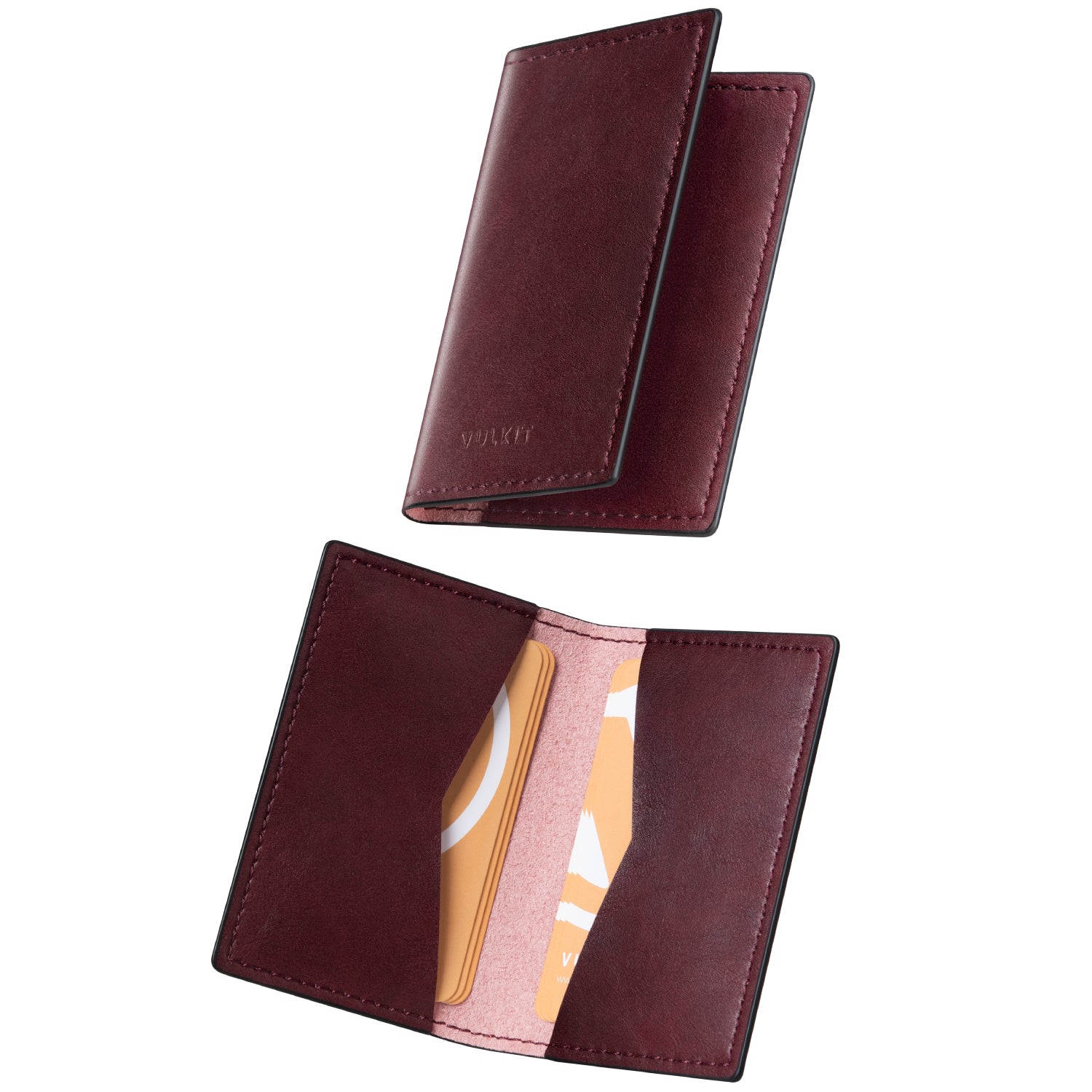 VBC100 Dual-Sided Slim Business Card Holder - Holds Up to 20 Credit Cards & ID Cards | Perfect for Professionals, Networking Events & Wallet Replacement