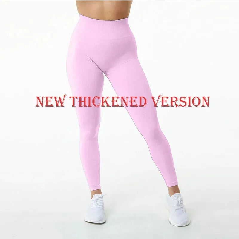 2022 High Waist Seamless Scrunch Bum Leggings for Women - Fitness Running Yoga Gym Sports Tights with Push Up Design - Perfect for Workouts, Yoga, Running & Everyday Wear