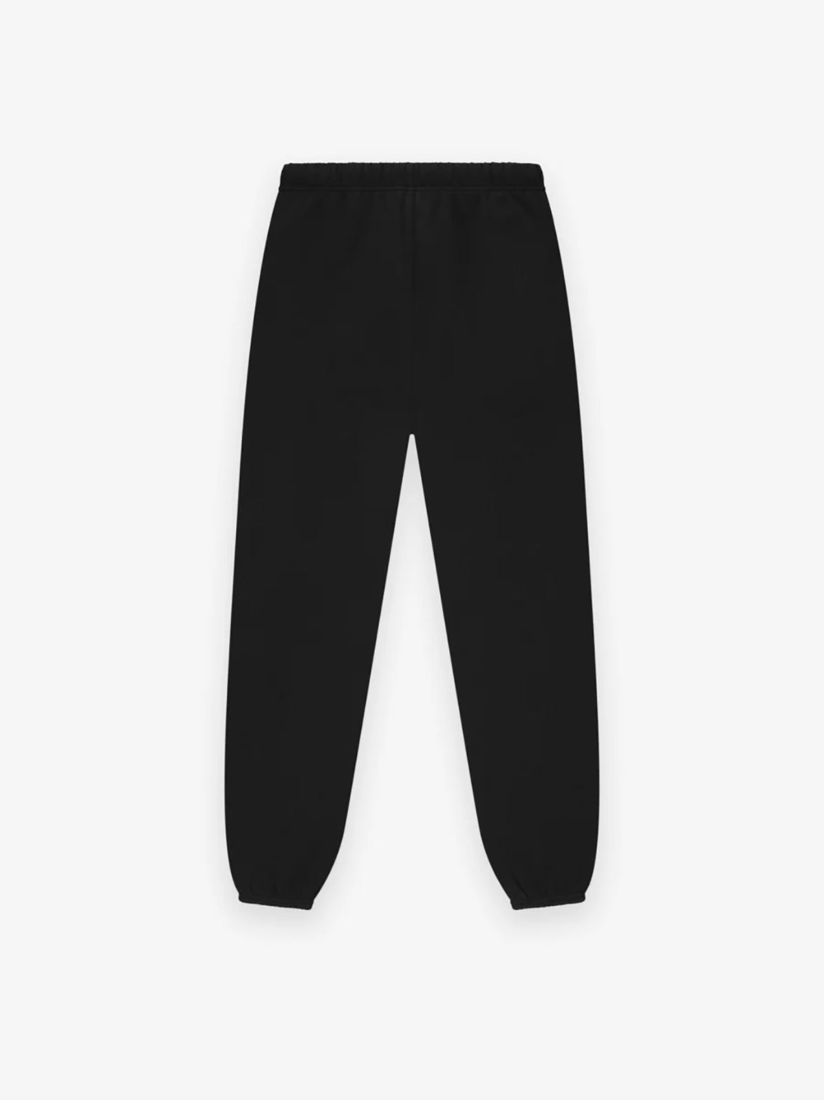 Classic Fit Fleece Sweatpants for Men - Jet Black | Comfortable Lounge Pants for Home, Gym & Casual Wear