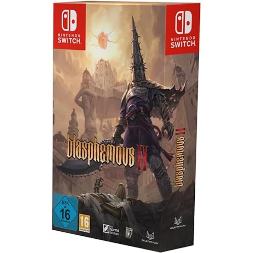 Blasphemous 2 Limited Collector's Edition for Nintendo Switch - Exclusive Game Bundle for Hardcore Gamers & Collectors - Perfect for Gaming Nights & Display Collections