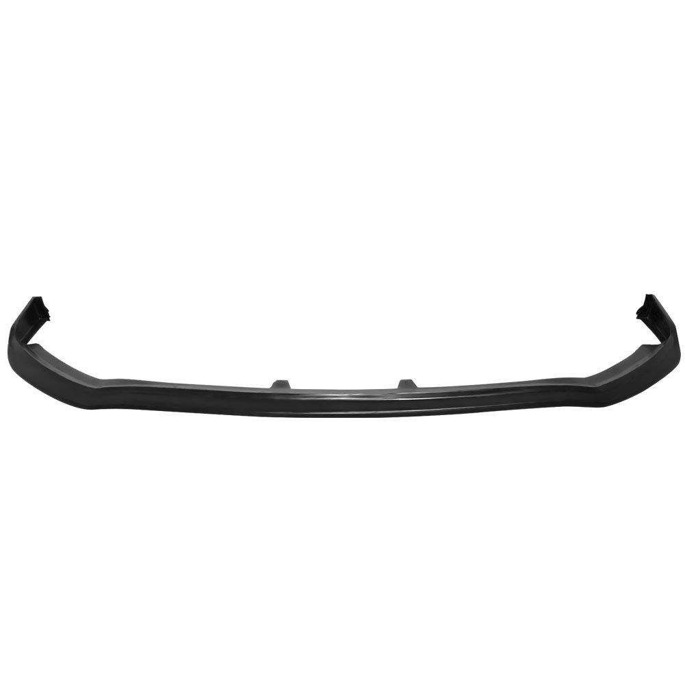 IKON MOTORSPORTS Front Bumper Lip for 2018-2020 Toyota Sienna | CK Style Polyurethane PU Unpainted Black Front Lip Spoiler | Enhances Aerodynamics & Style | Perfect for Car Enthusiasts & Custom Builds