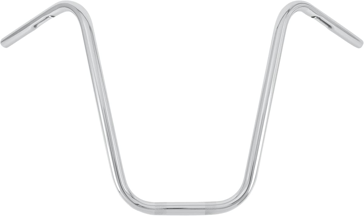 Burly Brand 16 Inch Narrow Glide Ape Hanger Handlebars for Harley, Chopper & Custom Motorcycles - Perfect for Long Rides & Comfortable Cruising