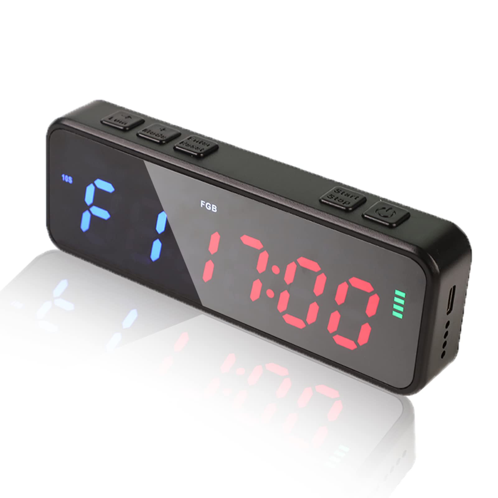 Yinuoday Gym Timer LED - Interval Timer with Count Down/Up Clock for Home Gym, Outdoor Workout & CrossFit Training - Perfect for HIIT, Boxing, Tabata & Circuit Training