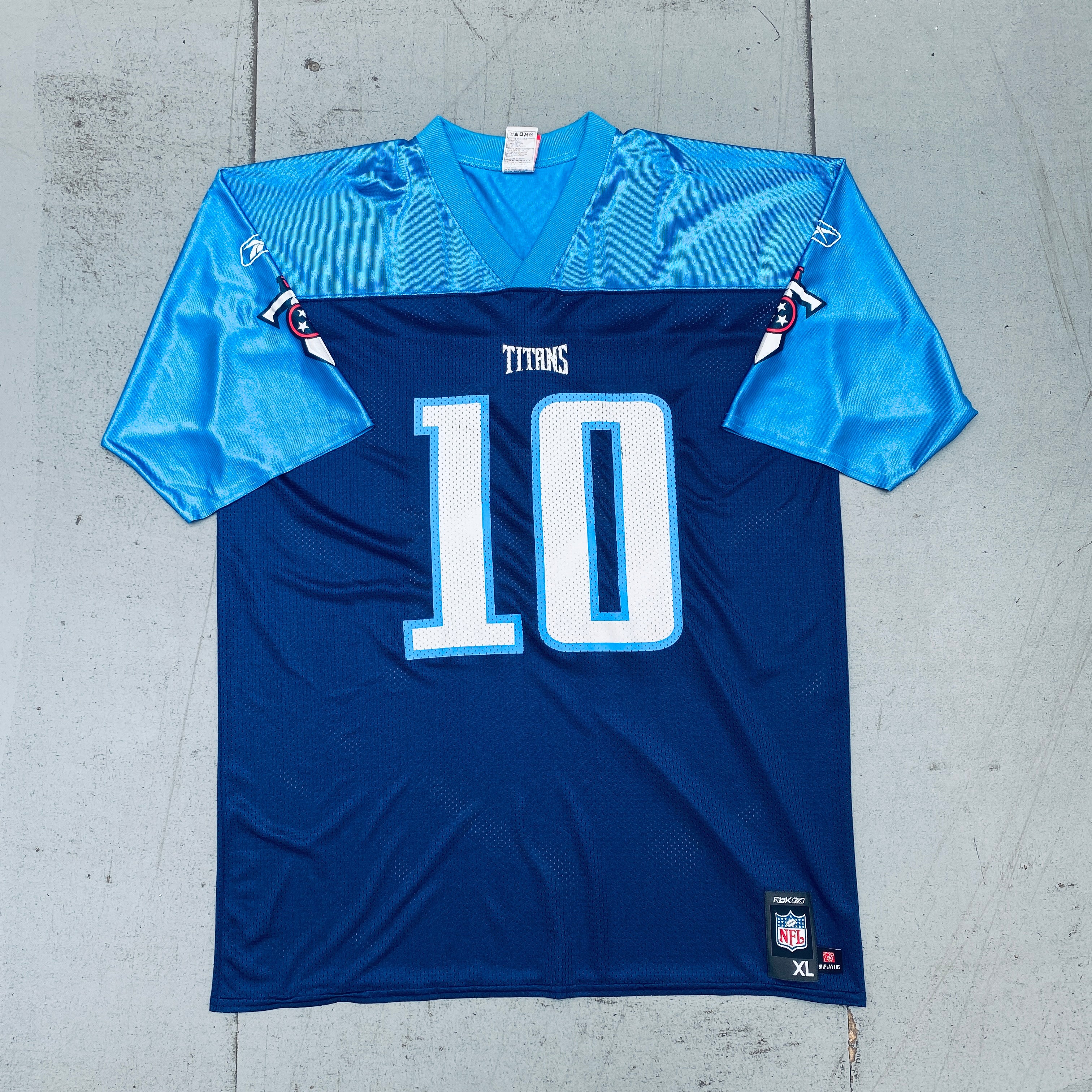 Vince Young Tennessee Titans 2007/08 NFL Jersey (XL) – Authentic Football Jersey for Fans, Game Day & Collectibles
