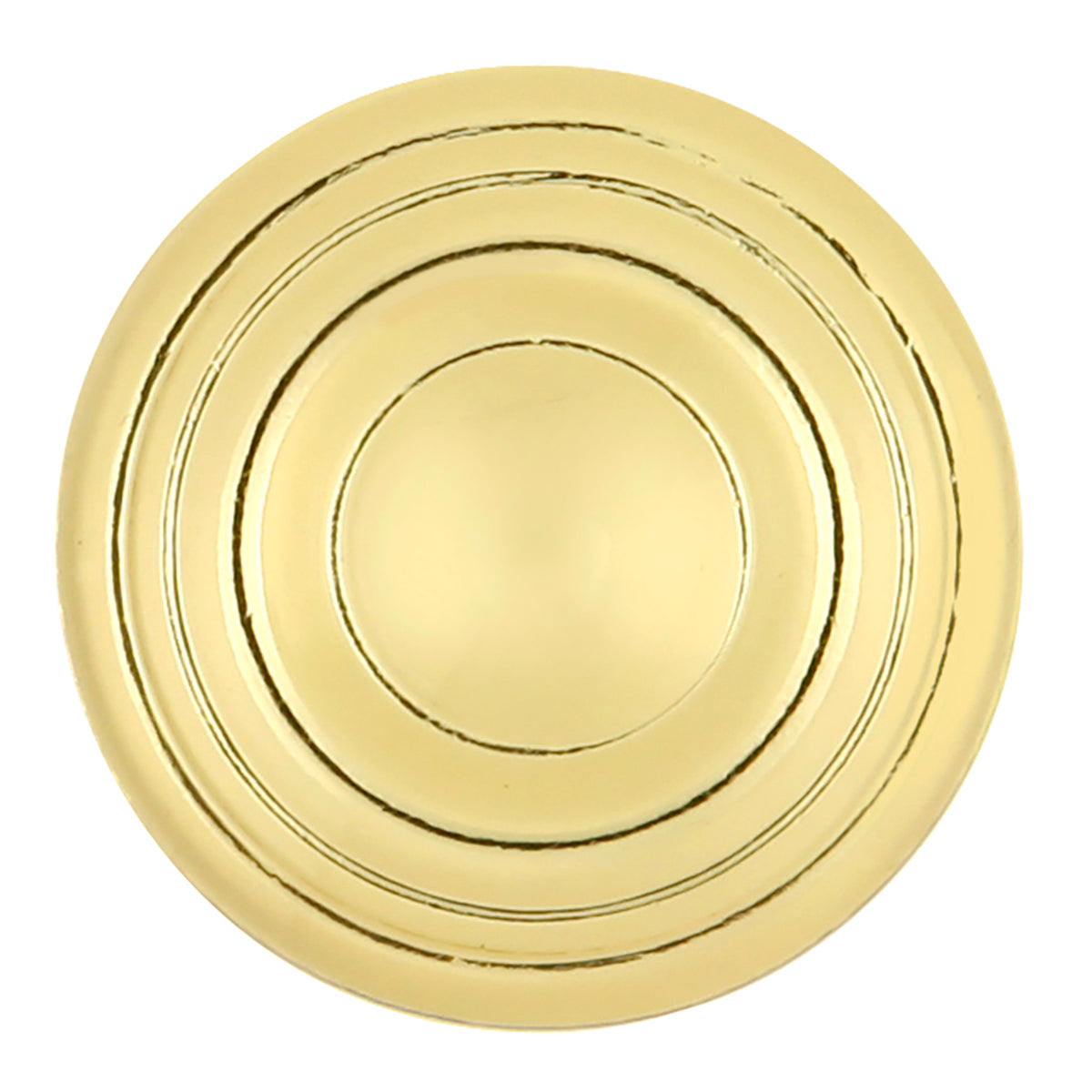 1-3/16 Inch Polished Brass Door Knob - Elegant & Durable Hardware for Interior Doors, Bedrooms, and Cabinets | Perfect for Home, Office & Commercial Use