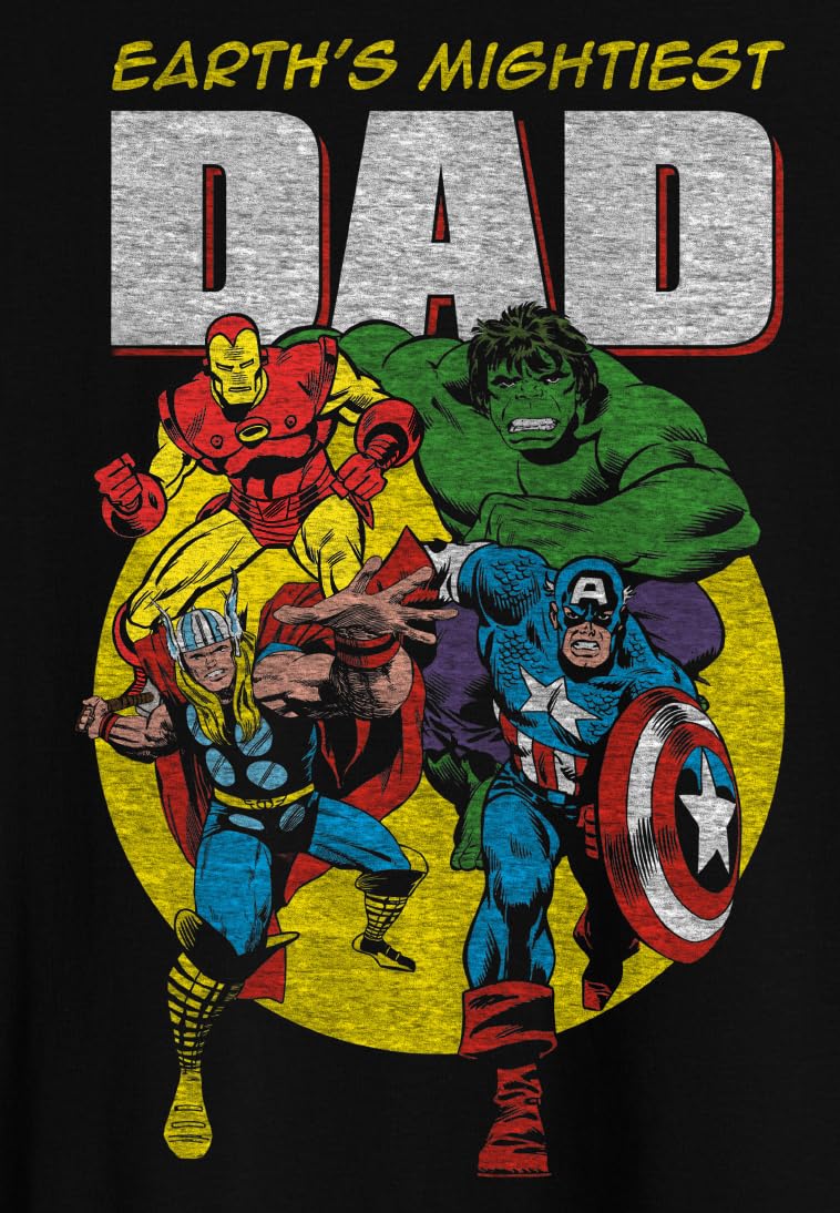 Marvel Avengers Hulk Captain America Graphic T-Shirt for Men - Superhero Comic Design for Casual Wear & Gifts