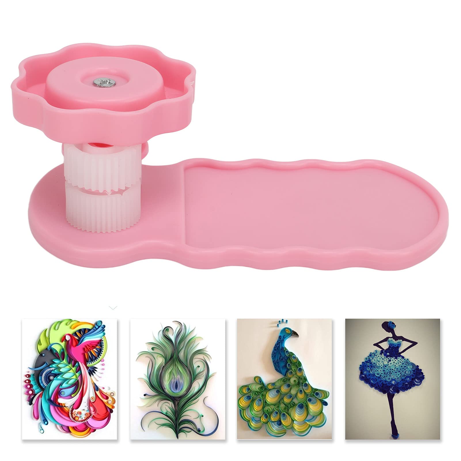 Tnfeeon Paper Crimper Tool - Plastic, Lightweight & Easy-to-Use Quilling Craft Supplies for DIY Scrapbooking, Card Making & Handmade Art Projects - Save Time on Creative Paper Crafts