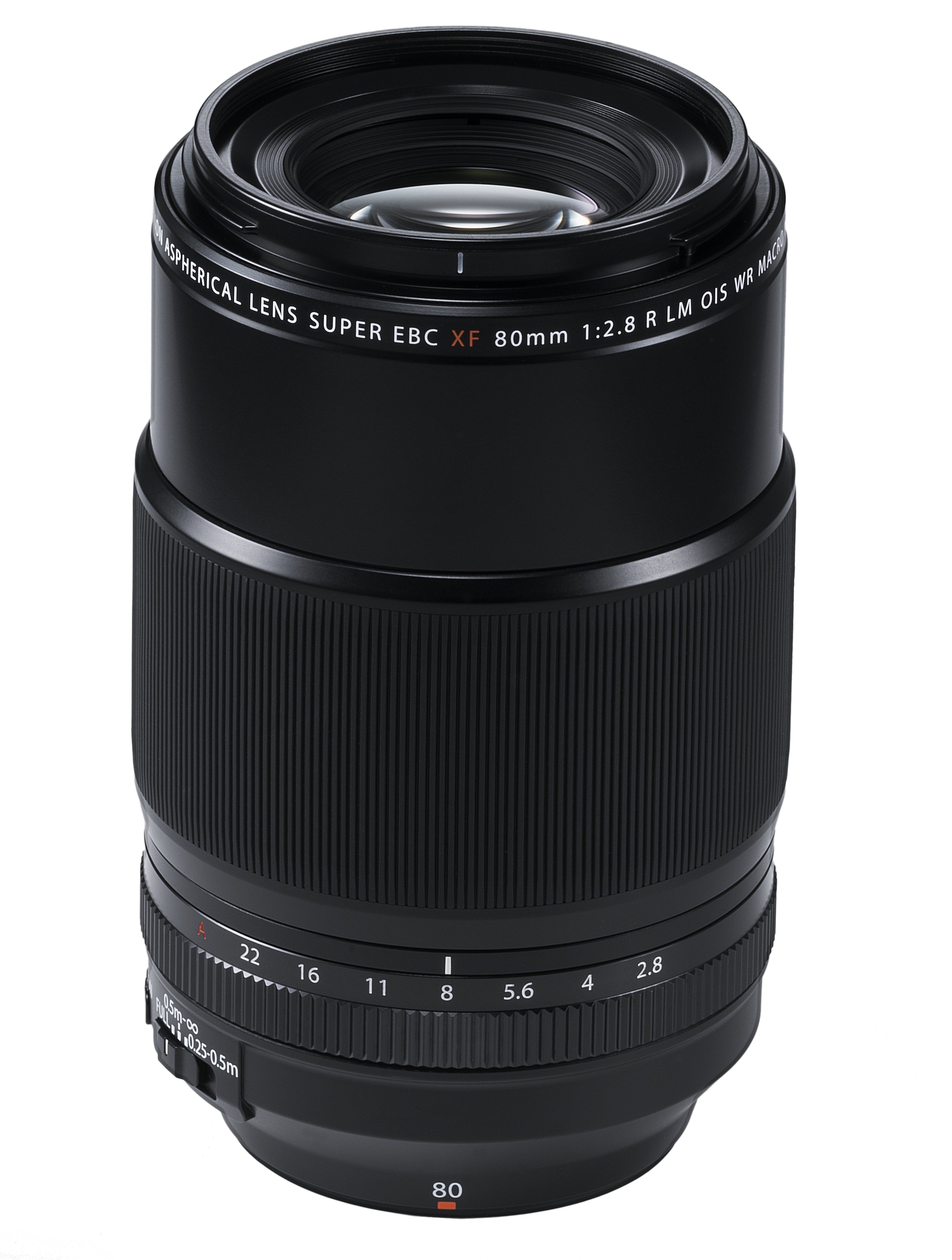 Fujifilm XF 80mm f/2.8 R LM OIS WR Macro Lens for Fuji X-Mount Cameras - Professional Macro Photography for Portraits, Nature & Product Shots