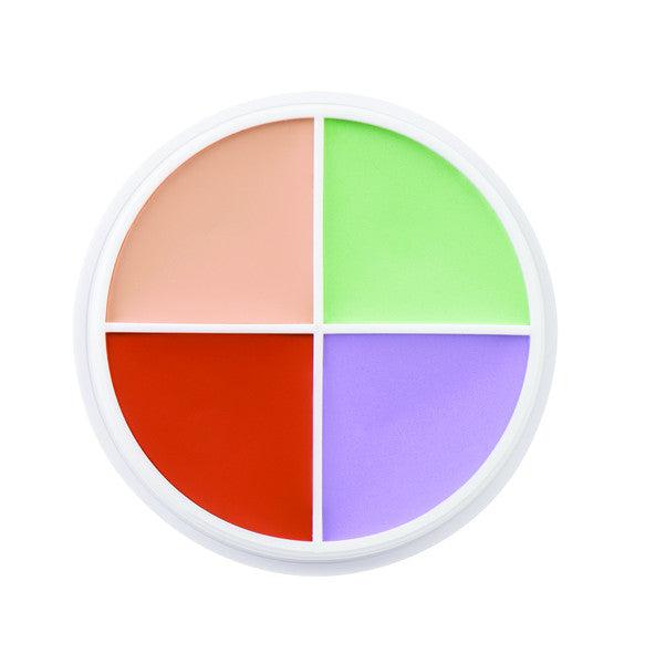 Ben Nye Corrector Wheel - Professional Makeup Concealer Palette for Dark Circles & Blemishes - Perfect for Stage, Film & Everyday Makeup