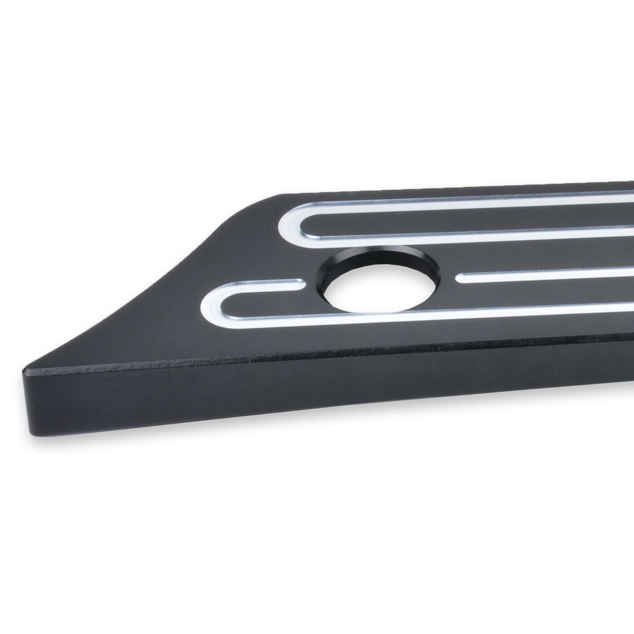 TUINCYN Billet Saddle Bag Latches - Chrome Motorcycle Bag Locks for Harley Street Glide & Road King (2014-2017) - Left & Right Side Covers - Secure Storage for Rides & Road Trips