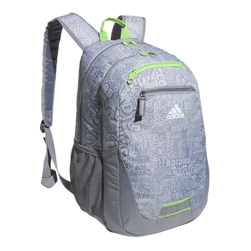 Adi Font Madness Stone Grey/Lucid Lime Green