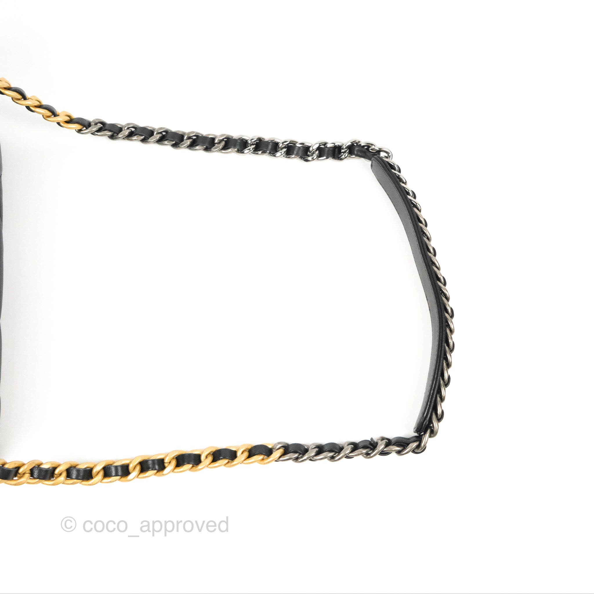 Chanel 19 Small Handbag Black Mixed Hardware - Luxury Designer Crossbody Bag for Women, Perfect for Date Night & Evening Events