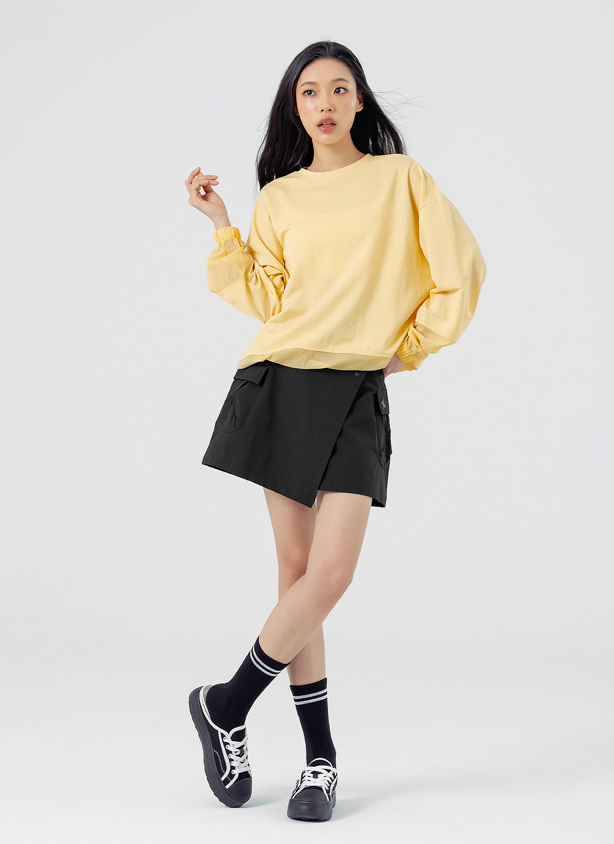 Stylish Woven Mix String Sweatshirt for Women & Men - Trendy Casual Pullover for Fall & Winter | Perfect for Streetwear, Lounge & Outdoor Activities
