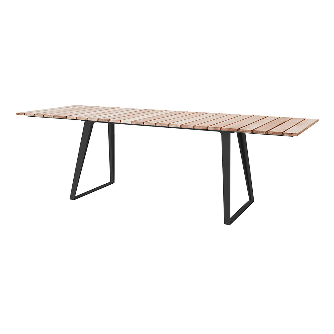 Premium Copenhagen Outdoor Dining Table Set - Weather-Resistant Patio Furniture for Backyard, Garden, and Poolside Entertaining