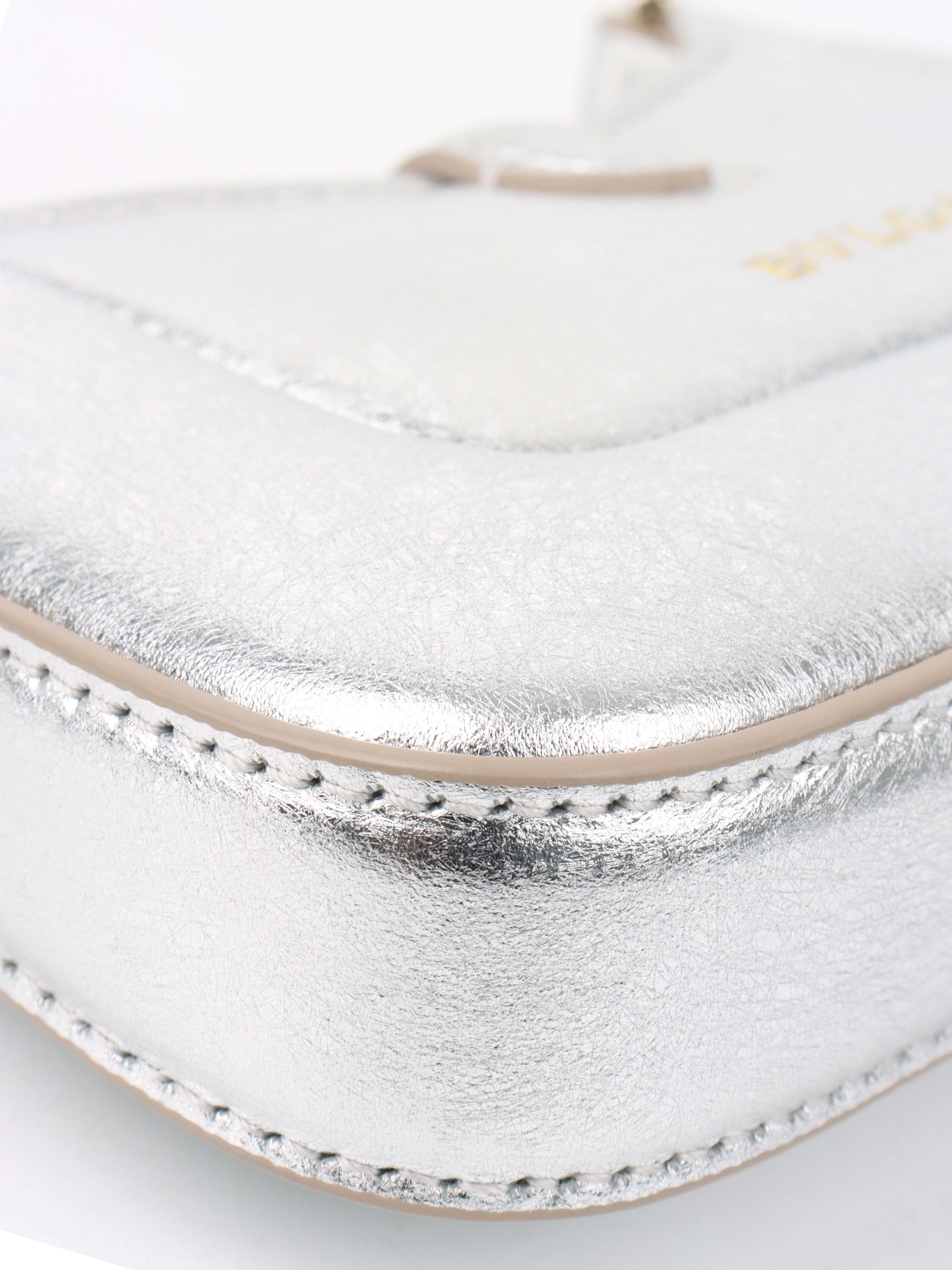 Bvlgari Metallic Silver Mini Serpenti Shoulder Bag - Luxury Designer Crossbody Purse for Women | Perfect for Evening Parties, Date Nights & Special Occasions
